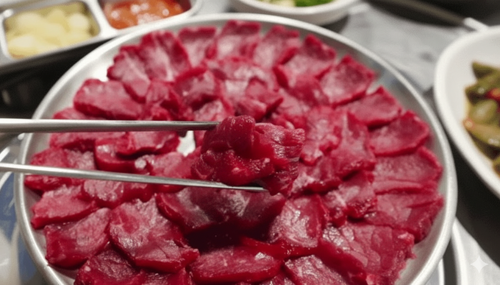 대구 뭉티기 맛집, 쫀득한 한우 우둔살 뭉티기: 부위부터 맛집, 소스까지 완벽 가이드