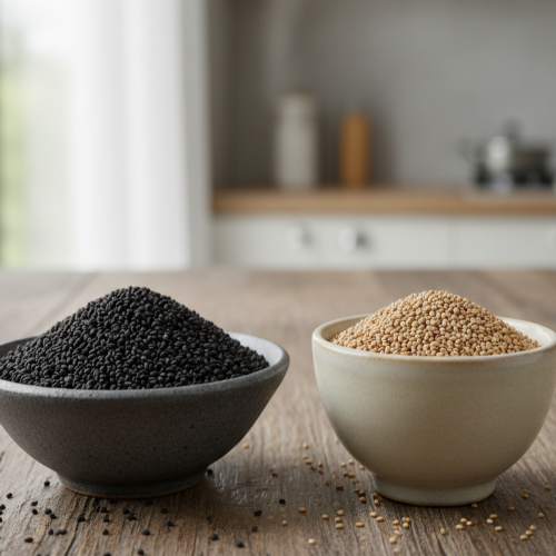 식탁 위의 필수템! 들기름과 참기름의 놀라운 효능과 활용 꿀팁