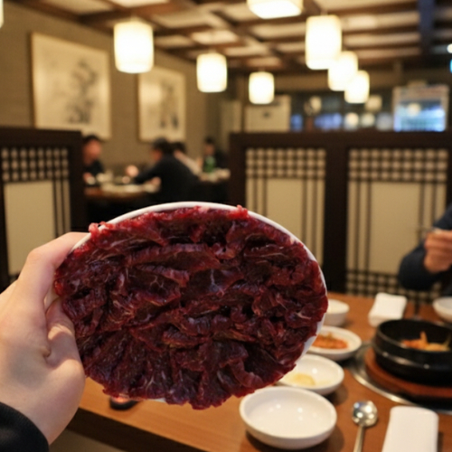 뭉티기 우둔살, 당일도축뭉티기 대구 미식의 상징과 신선도의 과학