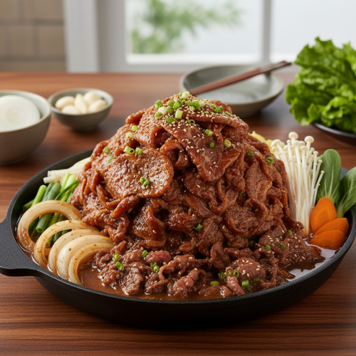 양념 한우불고기